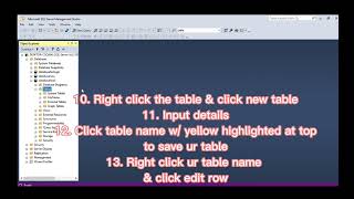 How to do Log-in Form in C# with SQL server database-Part 3(Creating Database and log in table)