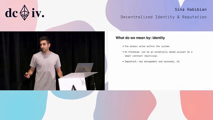 Decentralized Identity & Reputation by Sina Habibian (Devcon4)