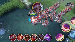 Ruby Vs 100 Minions Full Lifesteal + Hunter Strike || Mobile Legends