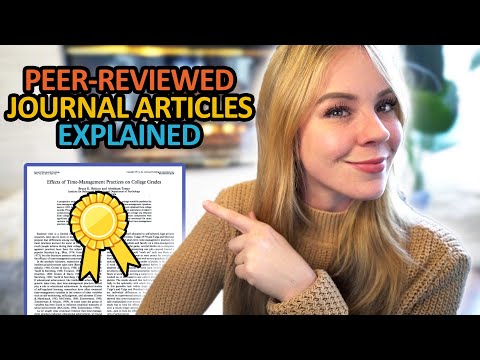 Video: Hoe vind je peer-reviewed artikelen?