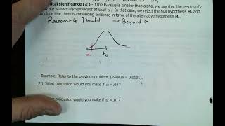 9 1 Types of Errors and 9 2 Prop Test