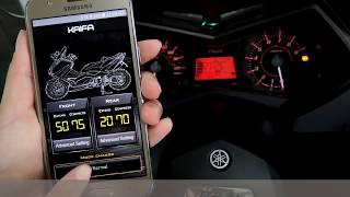 Integrated Electronic Shock Absorber Control Interface (APP control) screenshot 2