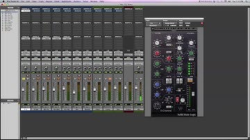 Mixing Drums with Waves E-Channel Plugin