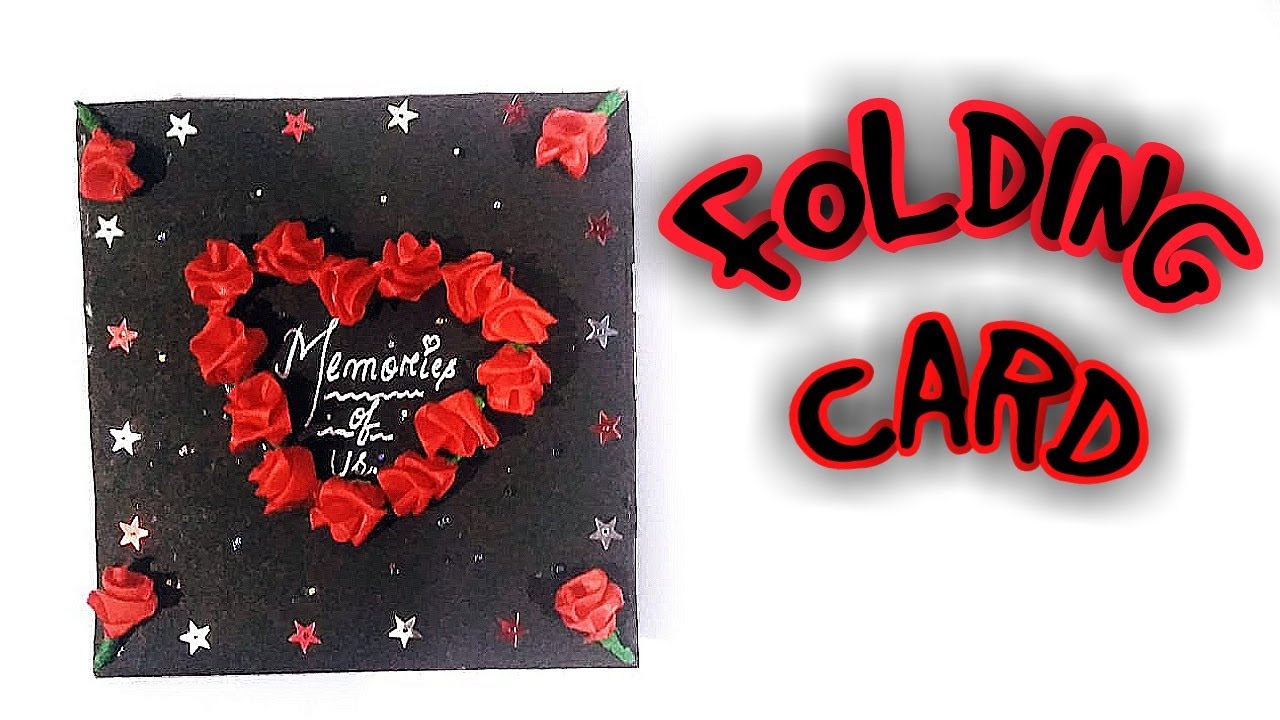 DIY Folding Gift Card |Display video|