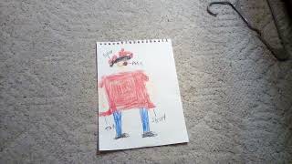 Red Circia Female Me Humanized. Kinda Lazy