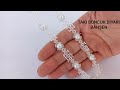 BEYAZ İNCİ ZARİF KOLYE YAPIMI / WHITE PEARL ELEGANT NECKLACE MADE / #DİY