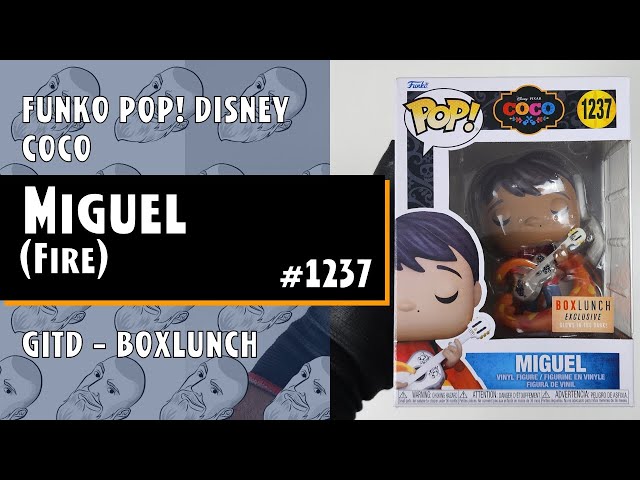 Funko Pop Coco - Miguel (Fire Glow in the Dark) - 1237 - BoxLunch // Just  One Pop Showcase 