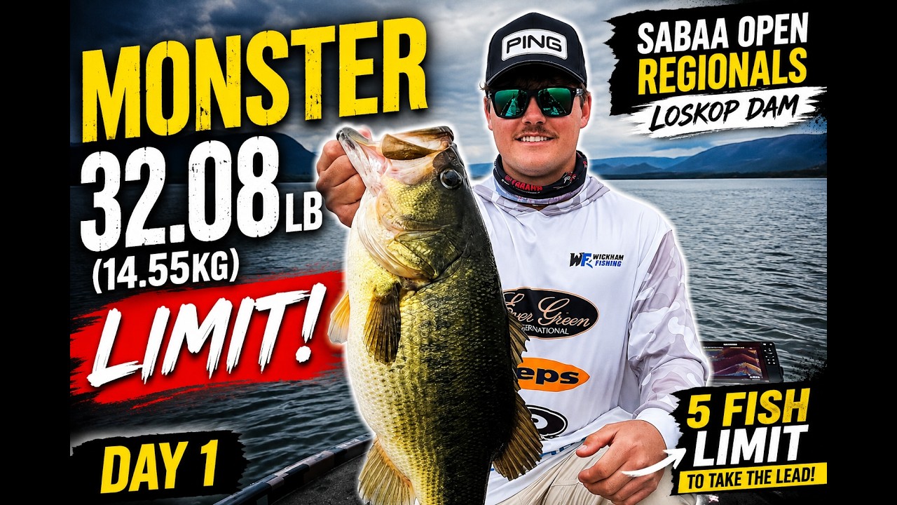 **MONSTER 32.08lb (14.55kg) LIMIT! | SABAA Open Regionals Loskop Dam Day 1**