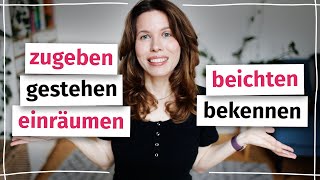 Download Lagu Kennst du den Unterschied? Zugeben, gestehen, beichten (Deutsch C1) MP3