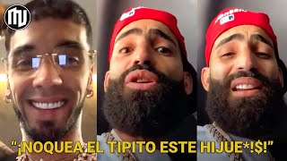 Anuel: “¡Ya esta por morirse, lo siento!” | Arcangel: “¿Me vas a matar a mí?” Pierde el control live