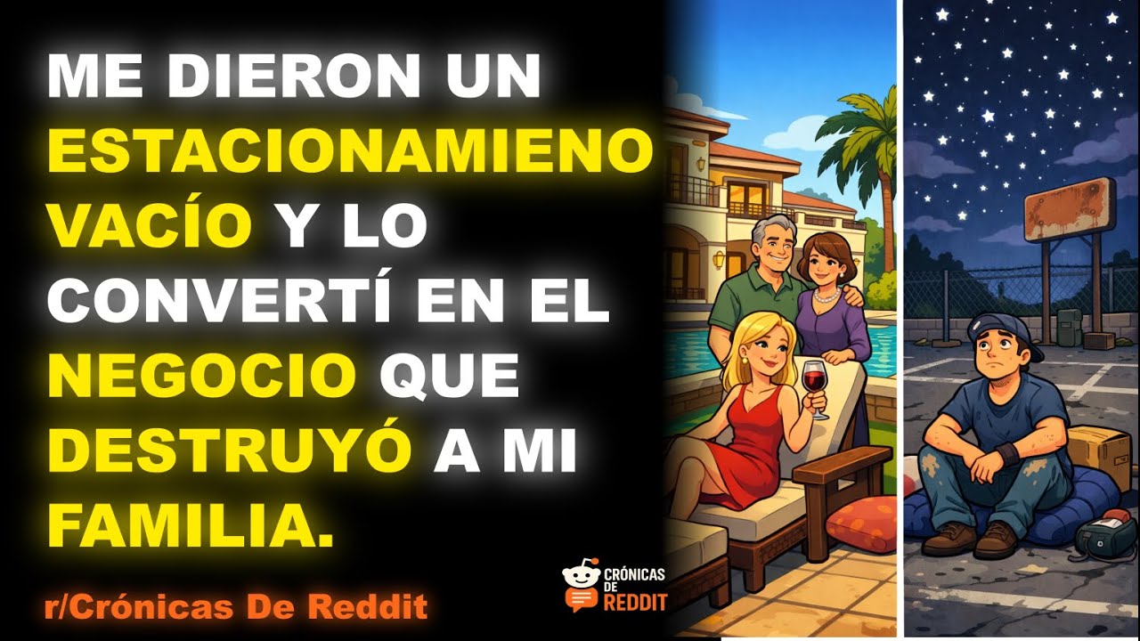 Me dieron un estacionamiento vacío y lo convertí en el negocio que destruyó a mi familia