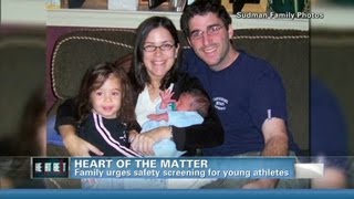 Following son's death, family urges screening for young athletes