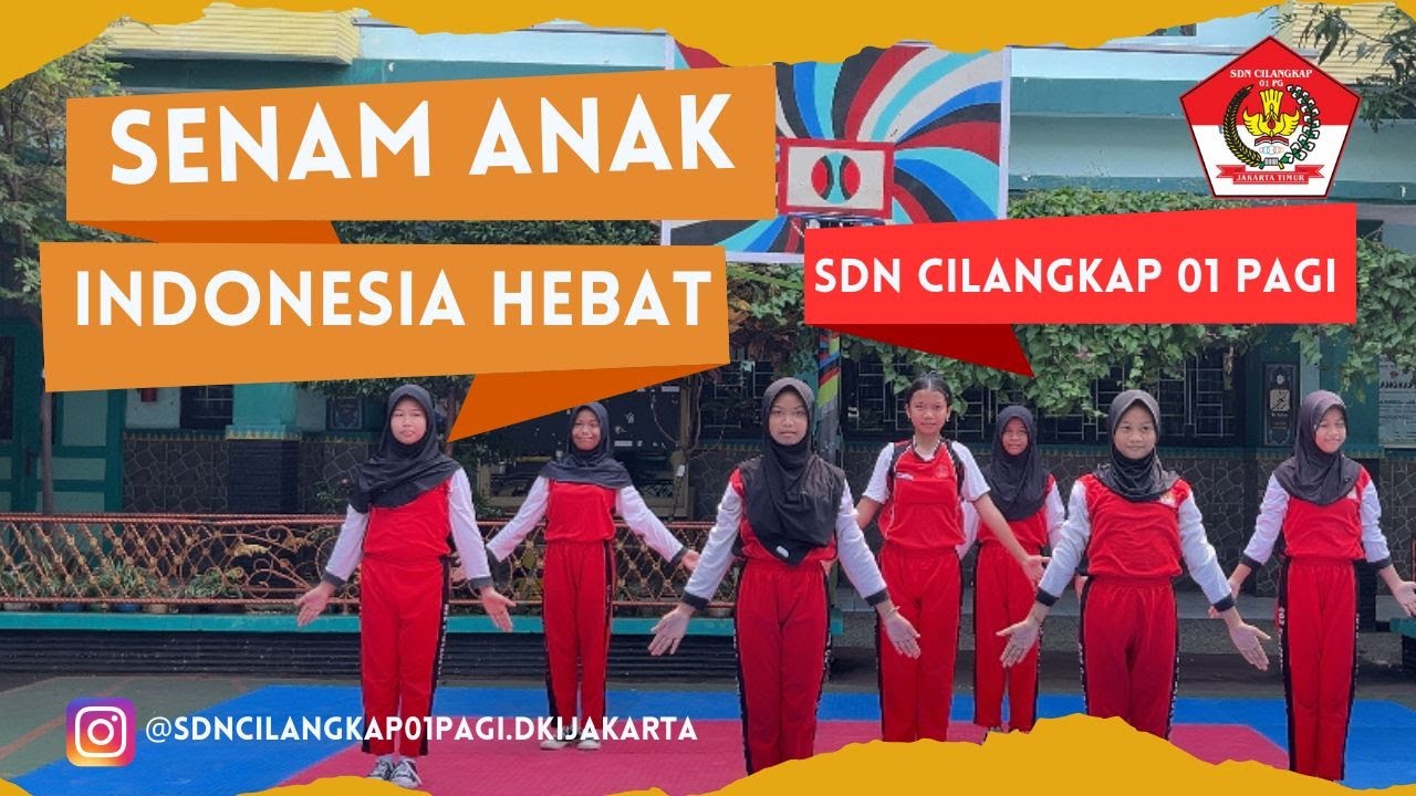 Lomba Senam Anak Indonesia Hebat 2025_SDN Cilangkap 01 Pagi_DKI Jakarta