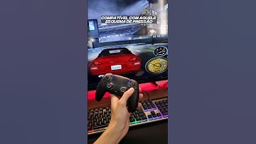 Jogando com CONTROLE DE PS5 no PS2 | adaptador Blueretro #shorts #ps2 #playstation #ps5 #viral