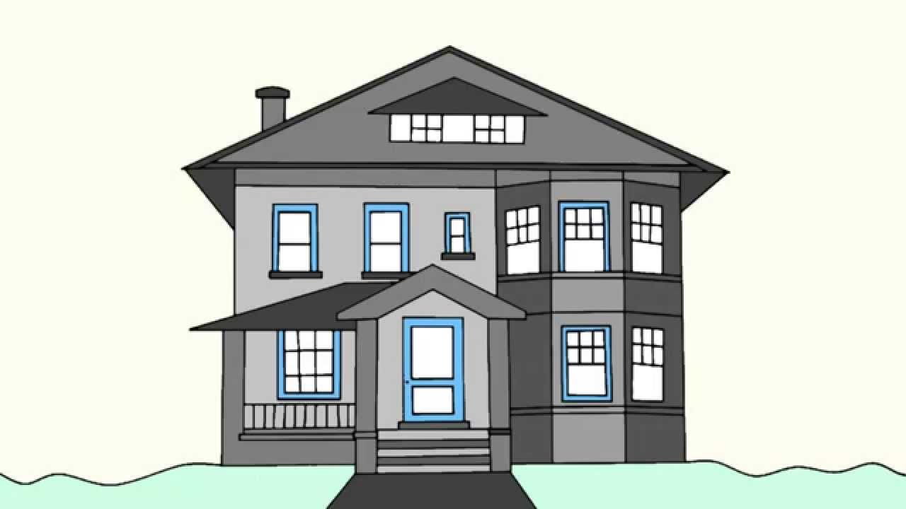 Great How To Make Drawing Of House in 2023 Learn more here 