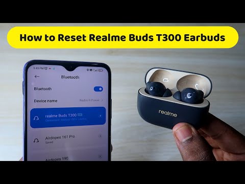 How to reset Realme Buds T300 - Realme Earbuds Not Pairing/Working? Problem Solved!