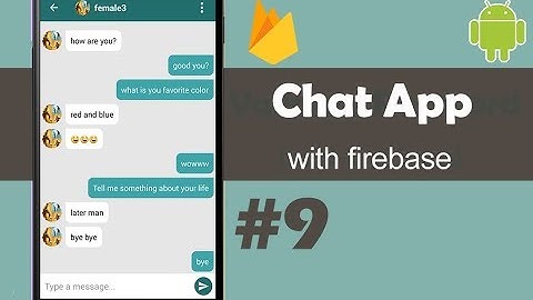 Chat App with Firebase Part 9 - Display Users with whom you have Messages - Android Studio Tutorial
