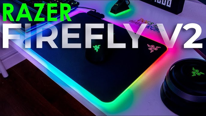 Razer Firefly V2 - Tapis de souris Razer sur