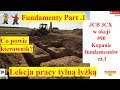 JCB 3CX w akcji. #90 Kopanie fundamentów part. 1. Co powie kierownik? . Lekcja pracy tylną łyżką.