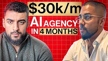 he went from $0-$30k in 4 months selling ai