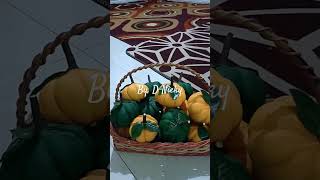 ide hantaran gula pasir jadi boneka kucing dan labu....