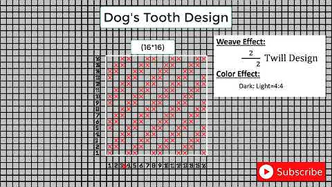 FSD-Part-39|| Dog’s Tooth Design||