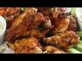 How to make baked crispy chicken wings