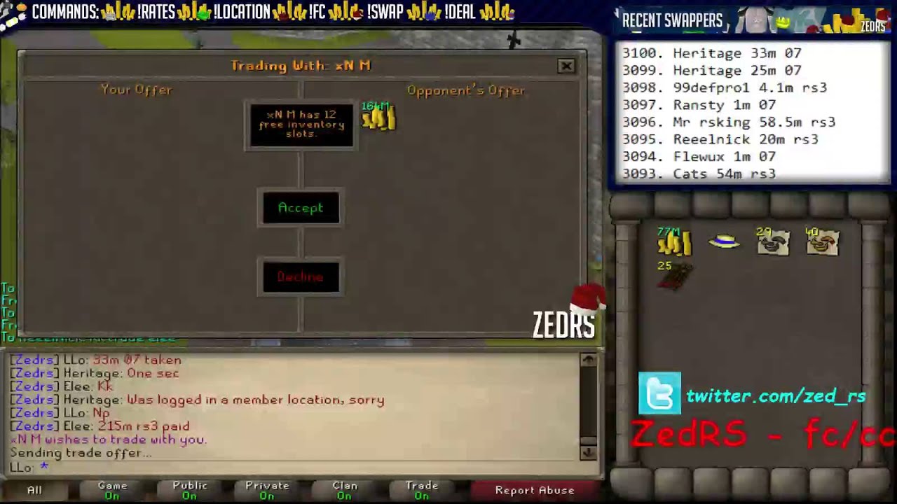 runescape rs3 07 swapping
