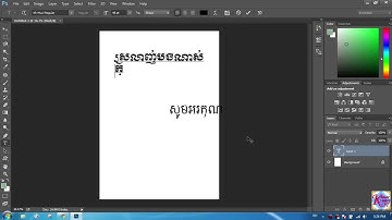 How to fix font Khmer Unicode and Khmer KH on Photoshop CC