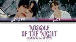 stray kids [lee know & han] - middle of the night (ai cover | elley duhé) [requested] #minsung Resimi