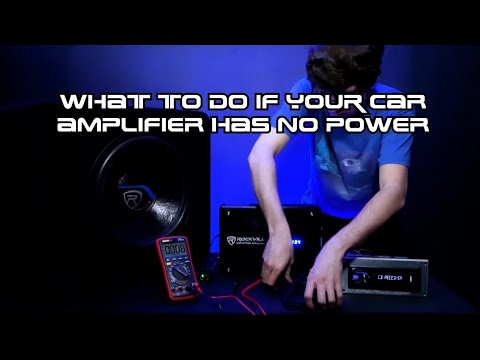 What To Do If Your Car Amplifier Has No Power will not turn on   Troubleshooting and checks
