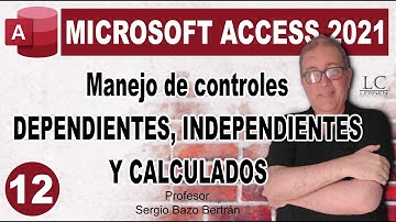 Curso GRATUITO de MICROSOFT ACCESS | Parte 12 | Identifica los 3 TIPOS DE CONTROLES de informe
