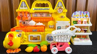 5 Minutes Satisfying with Unboxing Cute Yellow Kitchen Playset Collection| ASMR