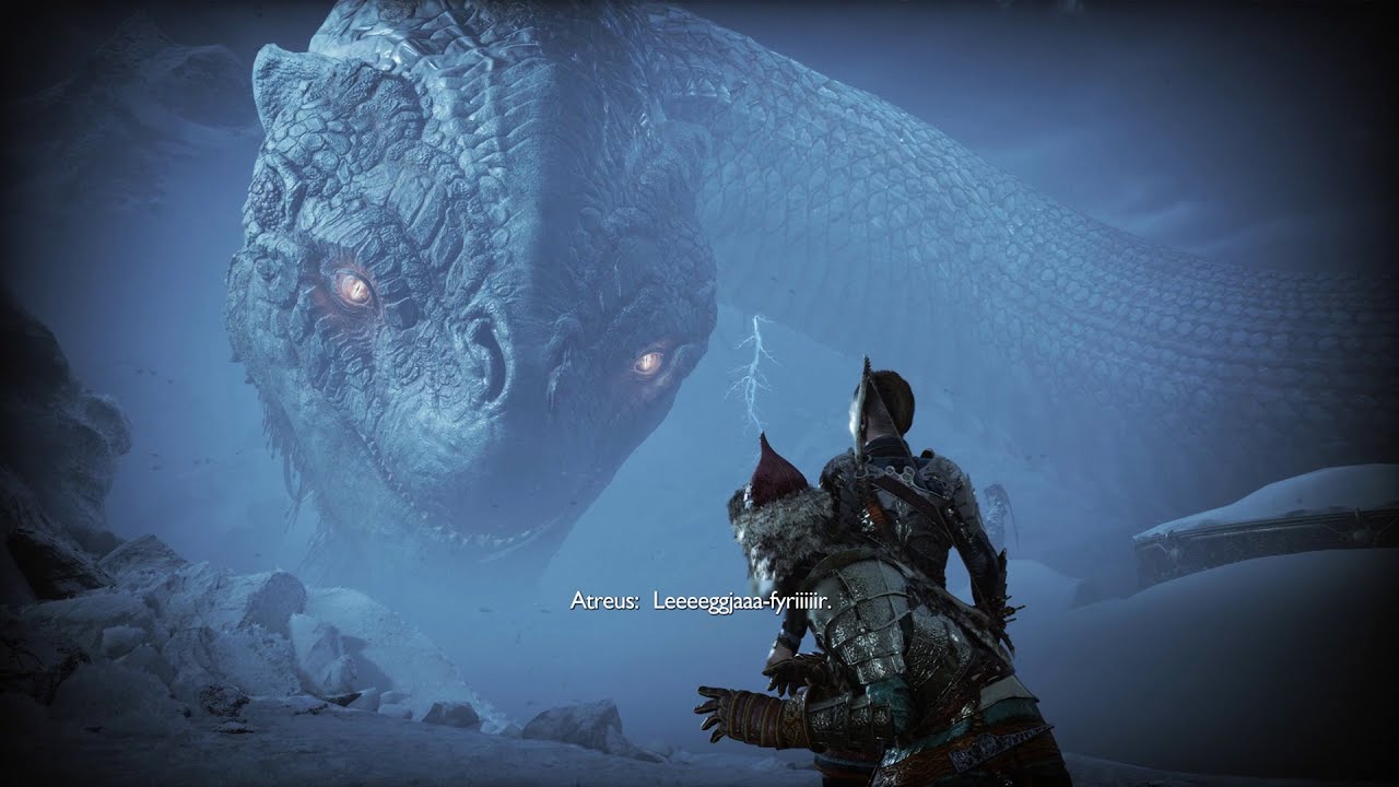 Jormungandr - God of War Ragnarok - YouTube