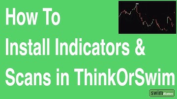 How To Install Indicators, Scans, & Custom Columns in ThinkOrSwim
