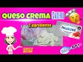 QUESO CREMA CASERO CON SOLO 2 ó 3 INGREDIENTES