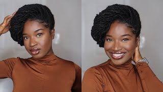 Quick & Easy Loc Updo Style | Styles for the Fall/Winter Season! | #KUWC screenshot 4