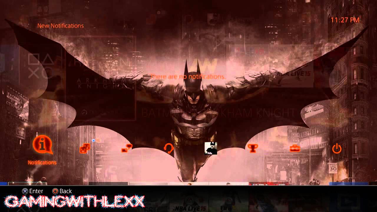 Batman: Arkham Knight PS4 THEME - YouTube
