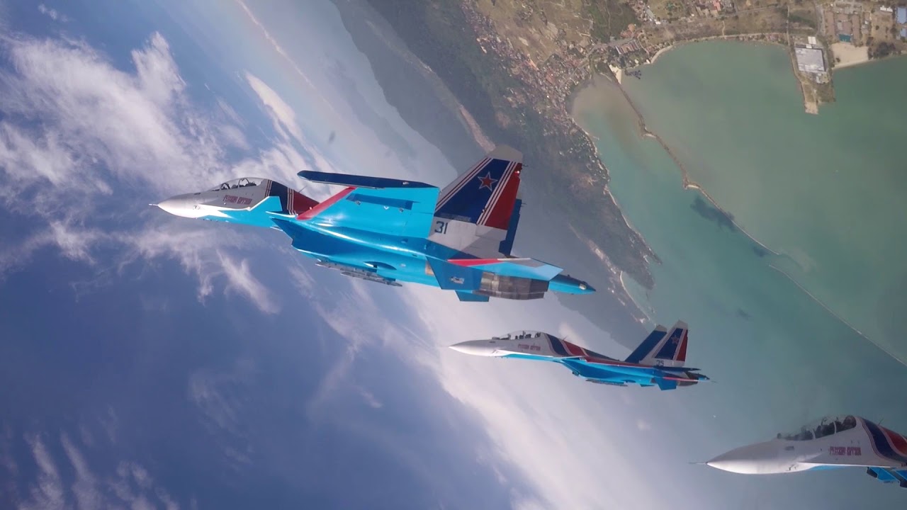 LIMA 2023:Russian Knights' SU-35S Flanker-M