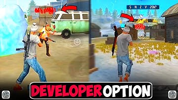 Developer Option Full Setting Tutorial / High FPS, Lag Fix , Ping Fix Free Fire 🔥⚙️