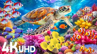 Music of Underwater Wonders + Relaxing Music - The Best 4K Sea Animals for Relaxation #2
