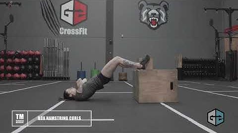 Box Hamstring Curls