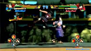 Shisui Vs Sasuke Gameplay Naruto Shippuden Ultimate Ninja Storm Revolution