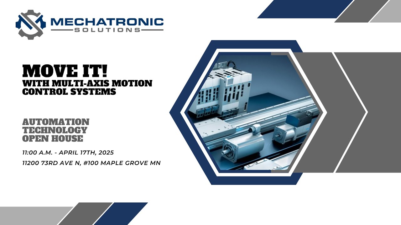 Move it! with Multi-Axis Motion Control Systems - Eric Rice from Festo | Automation Tech Open House