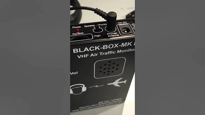 Black Box Mk2 VHF Air-Band Monitor.