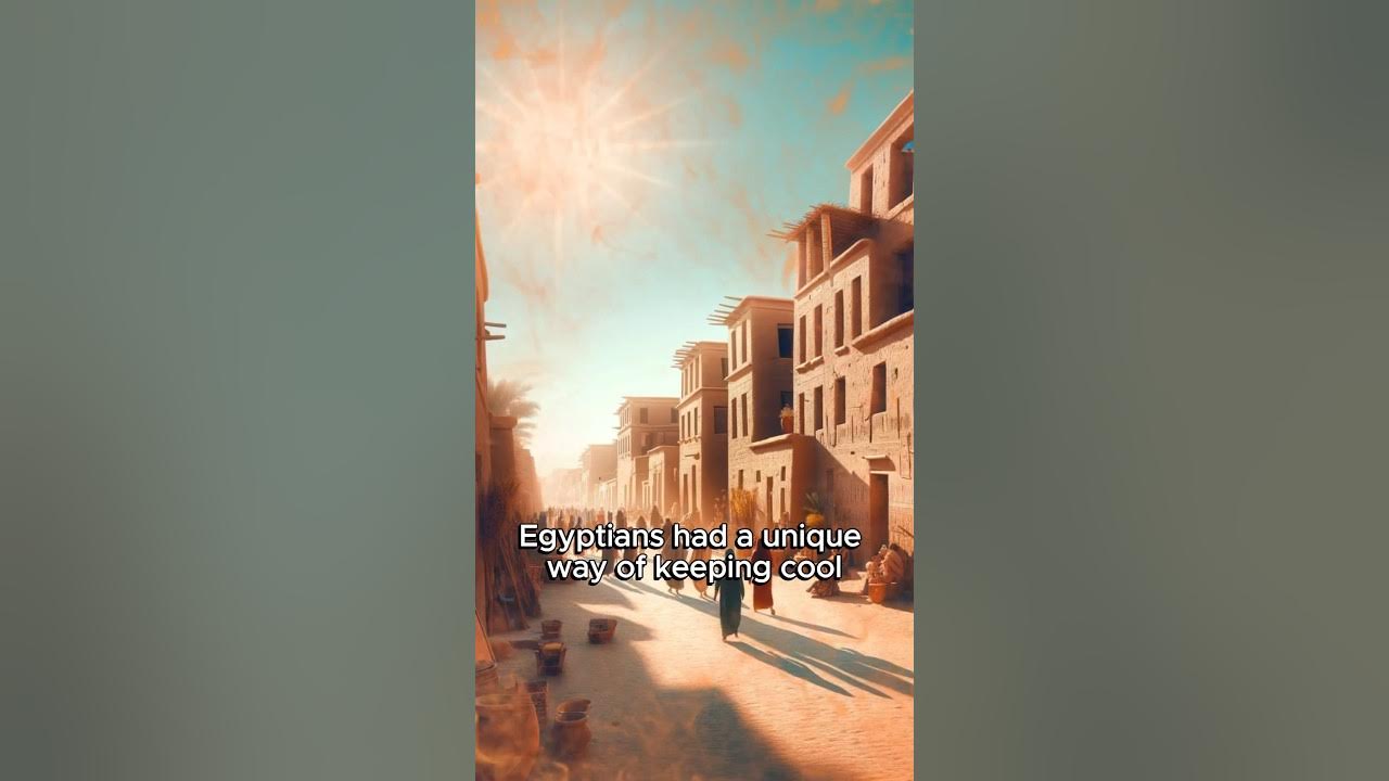 Ancient Egypt's Ingenious Air Conditioning! mysteryunveiled 