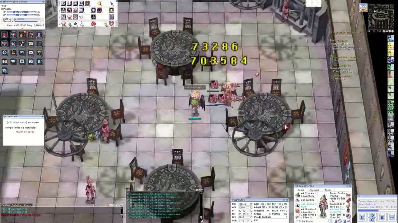 ROLA - Solo Maldição de Glast Heim (OGH) - Renegado Ofensiva Fatal