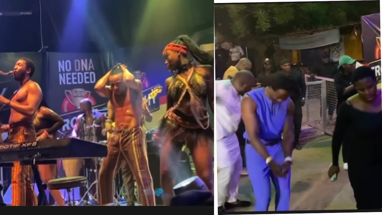 Made Kuti Grandson to Fela Anikulapo Kuti Dazzled audience with his sax performance.