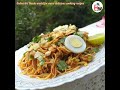 Stir fry noodles local style  fry khawsa recipe by hawis world