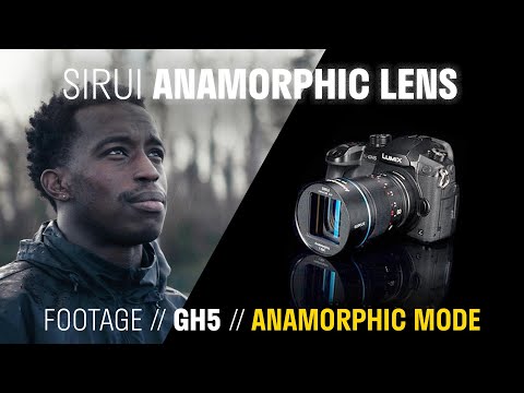 Sirui 50mm Anamorphic Lens on GH5 - Video Test 4K